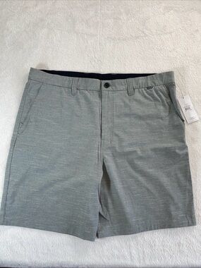 Hurley Men's Sz 44B Phantom Sandbar Stretchband BT Walk Shorts Gray 4 Way Stretc